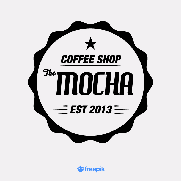 Logo cà phê trà sữa